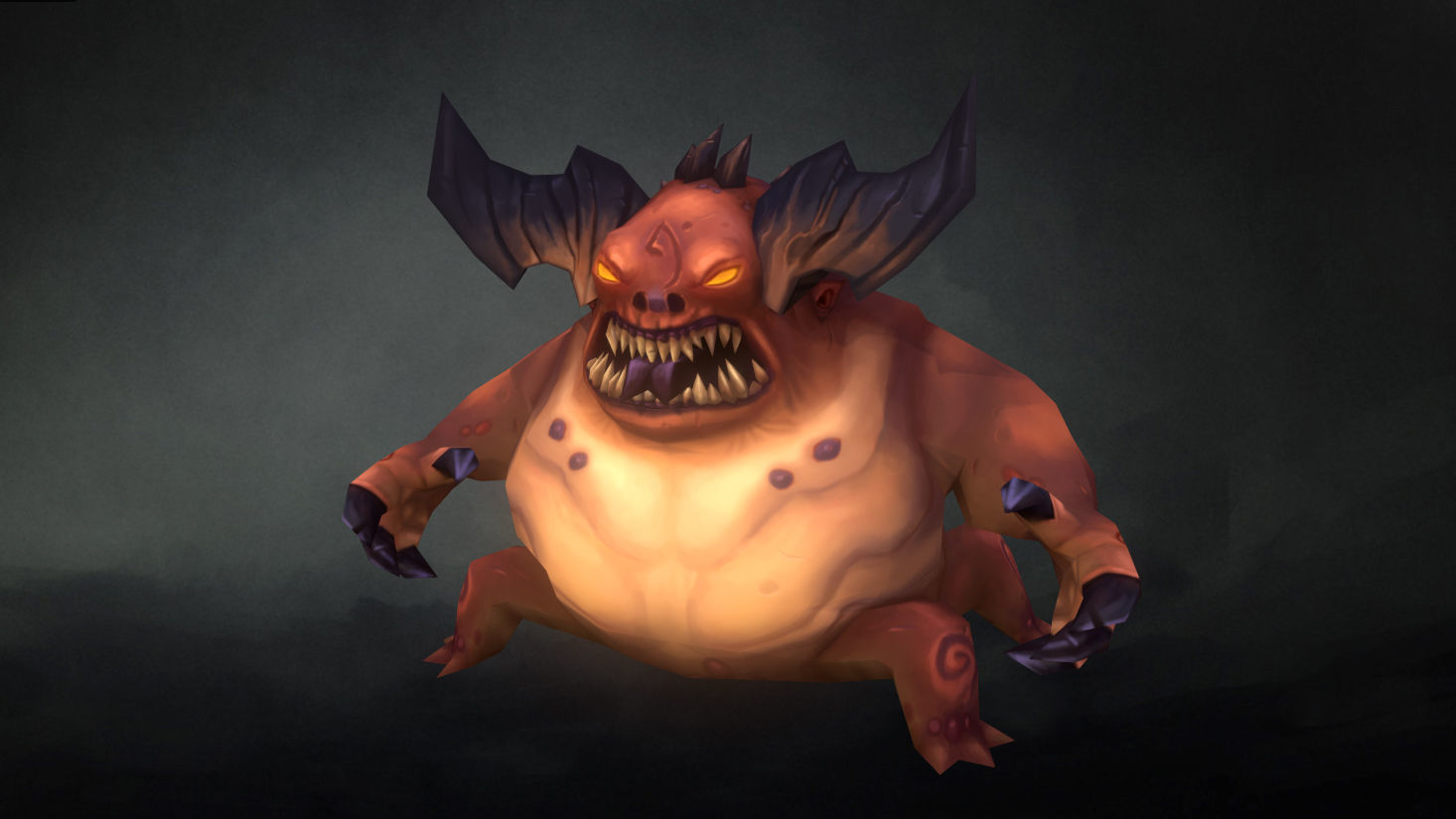 Demon Crew - Low Poly Hand Painted Low-poly 3D model_16