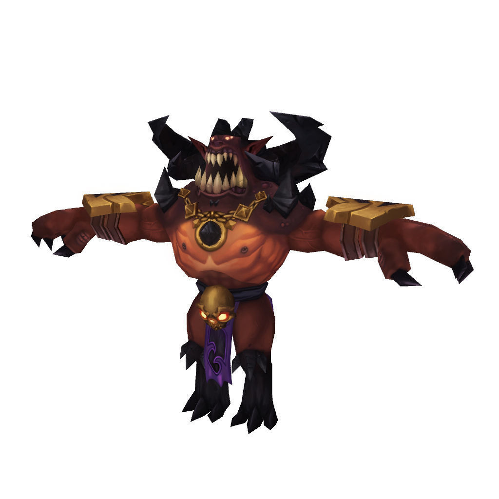 Demon Crew - Low Poly Hand Painted Low-poly 3D model_7