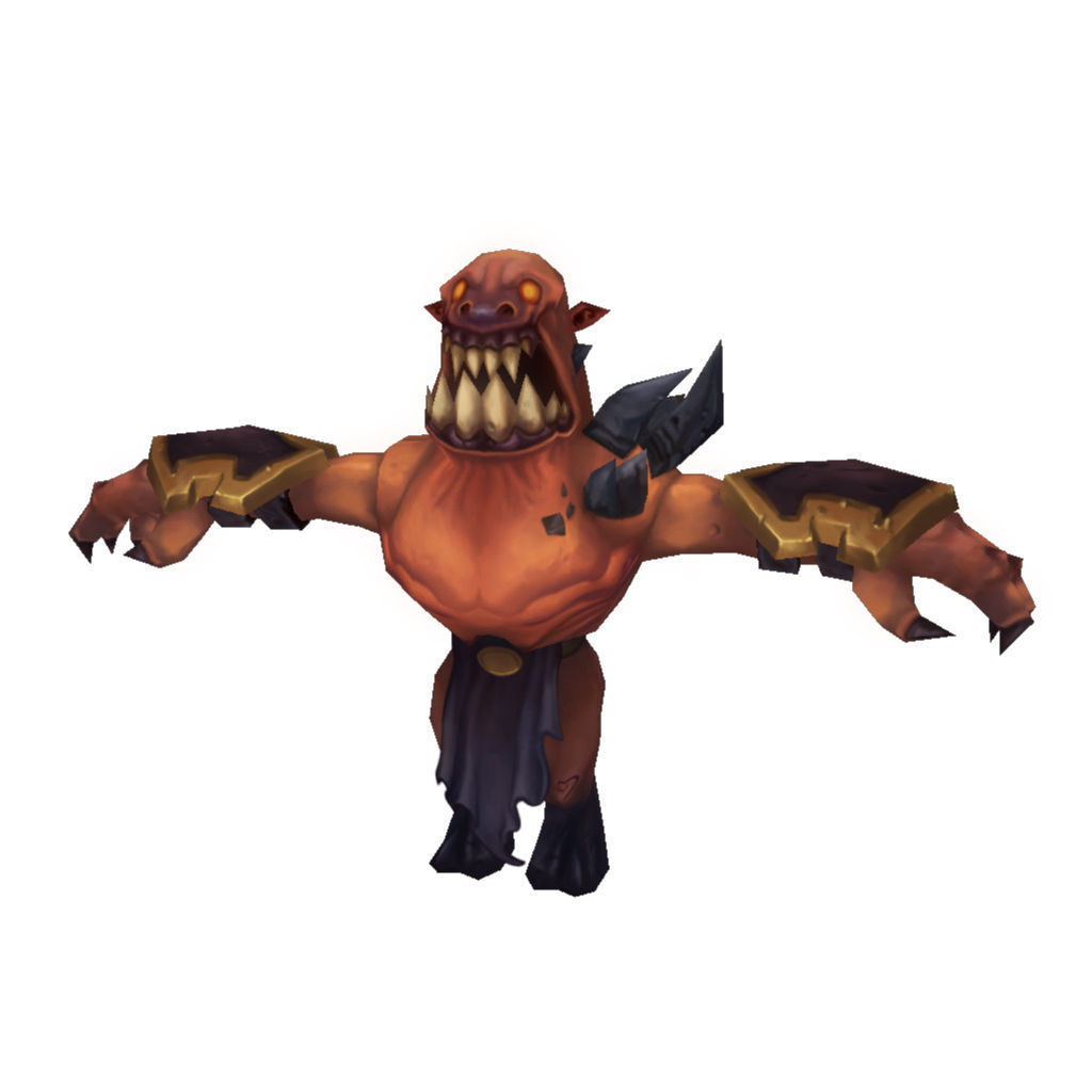 Demon Crew - Low Poly Hand Painted Low-poly 3D model_13
