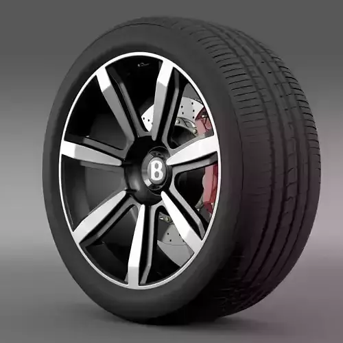 Bentley Continental GT wheel 3