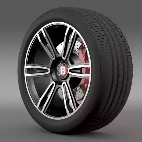 Bentley Continental GT wheel 2
