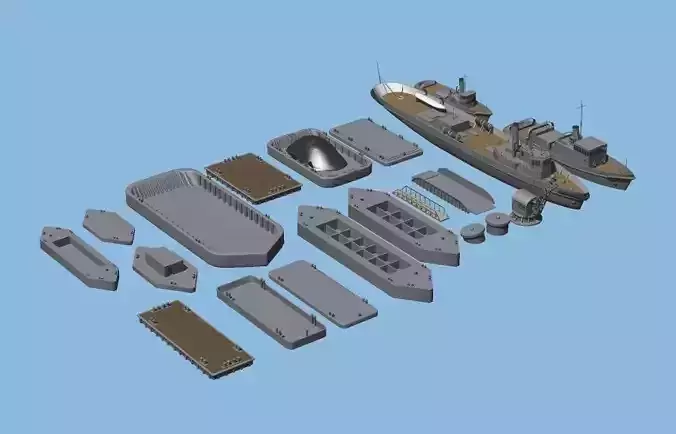 Imperial Japanese Navy For the Background Simplicity Pontoon Set