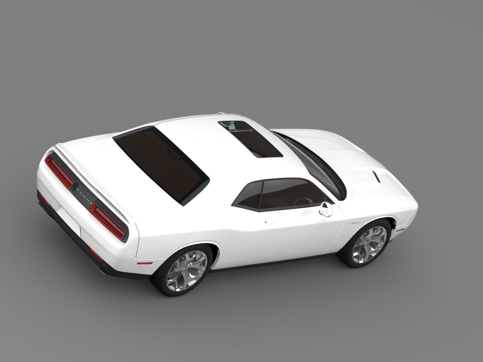 Dodge Challenger RT Classic LC 2015 3D model_9
