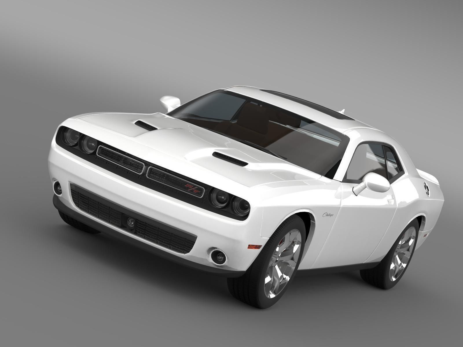 Dodge Challenger RT Classic LC 2015 3D model_1