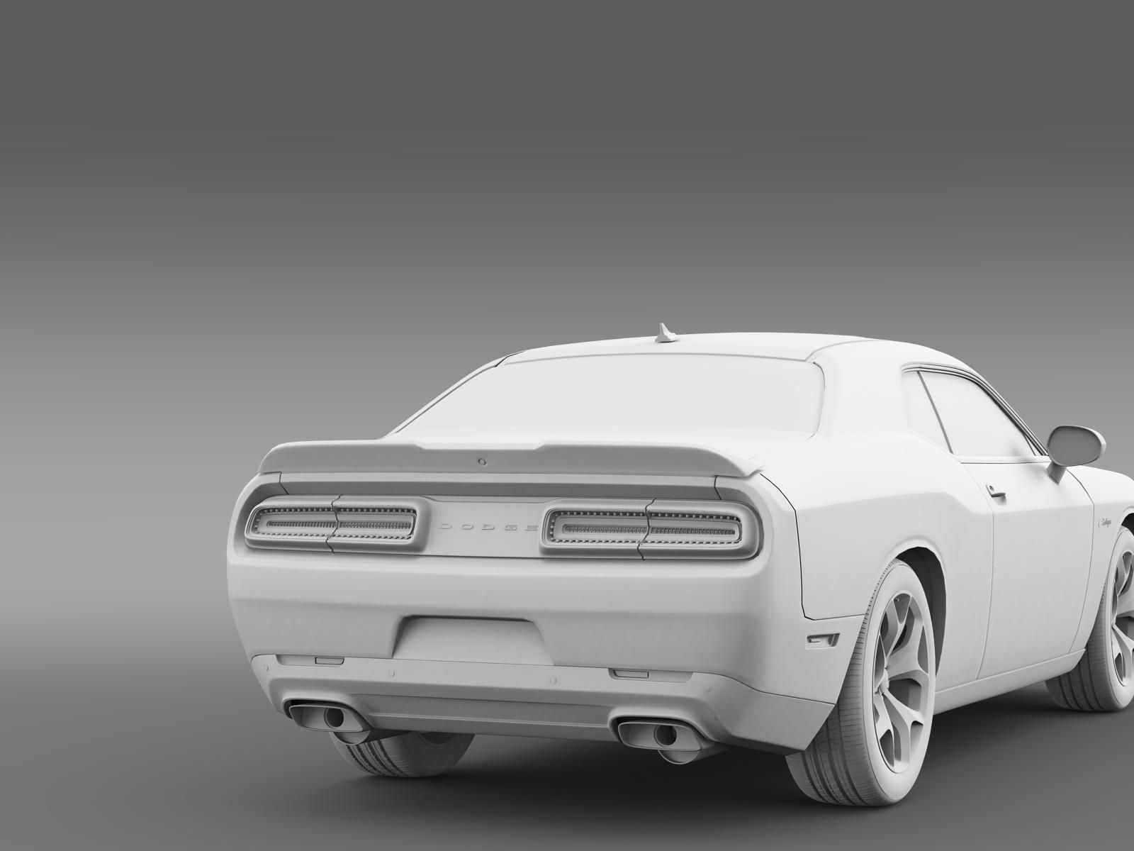 Dodge Challenger RT Classic LC 2015 3D model_14