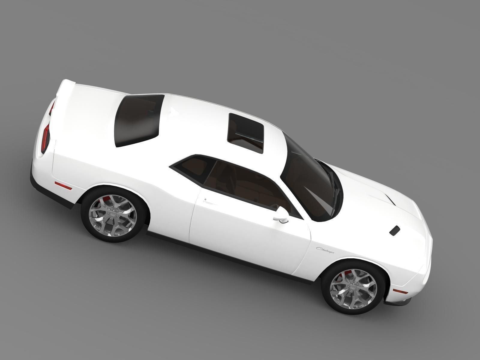 Dodge Challenger RT Classic LC 2015 3D model_10
