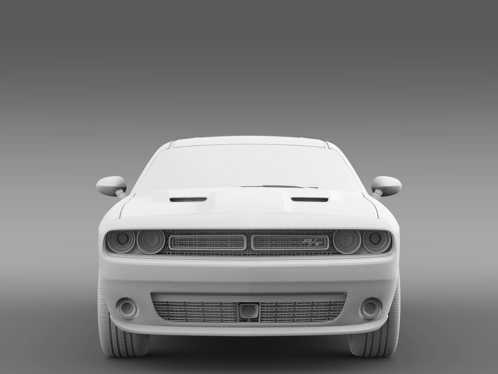 Dodge Challenger RT Classic LC 2015 3D model_13