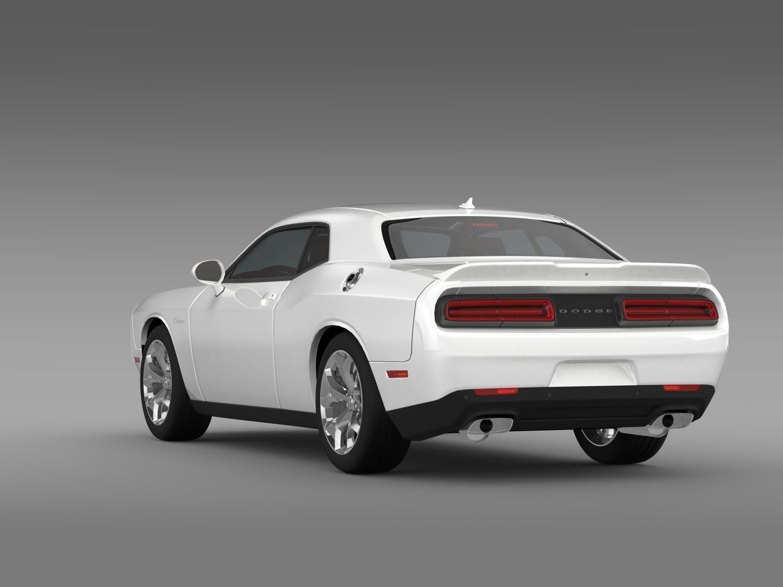 Dodge Challenger RT Classic LC 2015 3D model_8