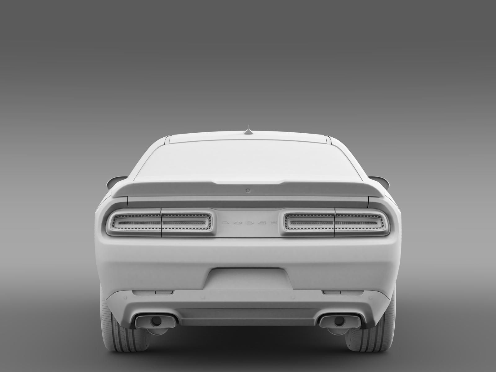 Dodge Challenger RT Classic LC 2015 3D model_12