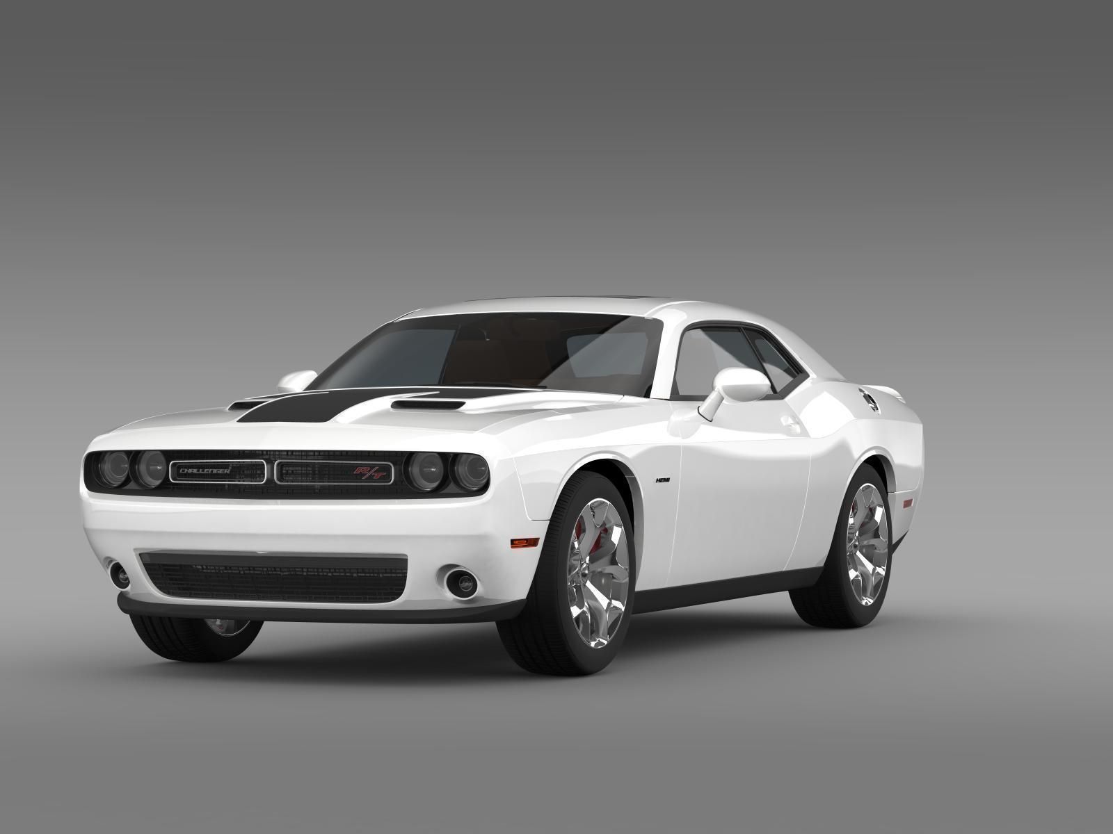 Dodge Challenger RT LC 2015 3D model_5