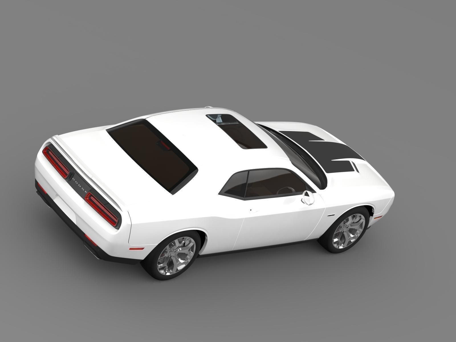 Dodge Challenger RT LC 2015 3D model_11