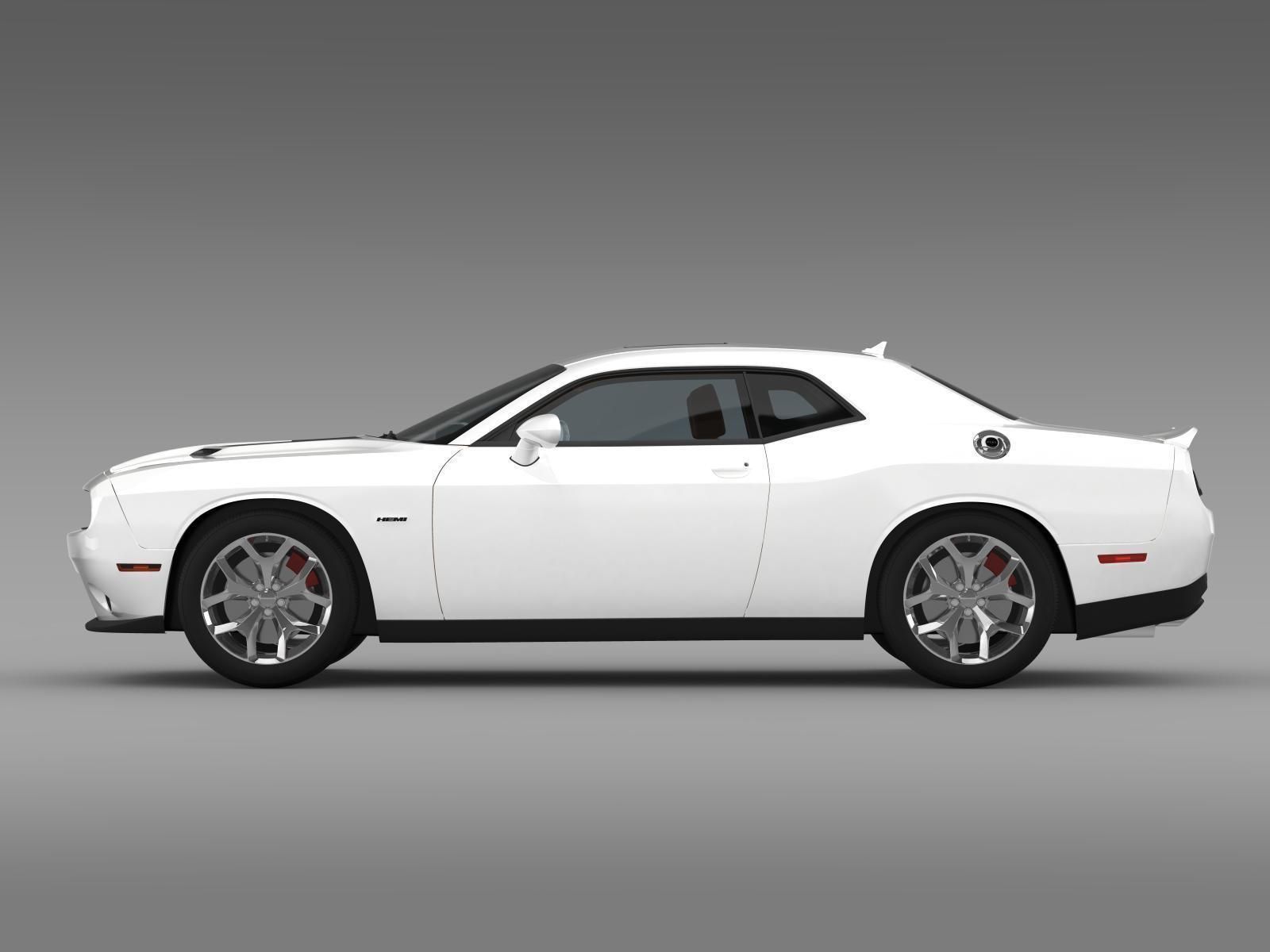 Dodge Challenger RT LC 2015 3D model_3