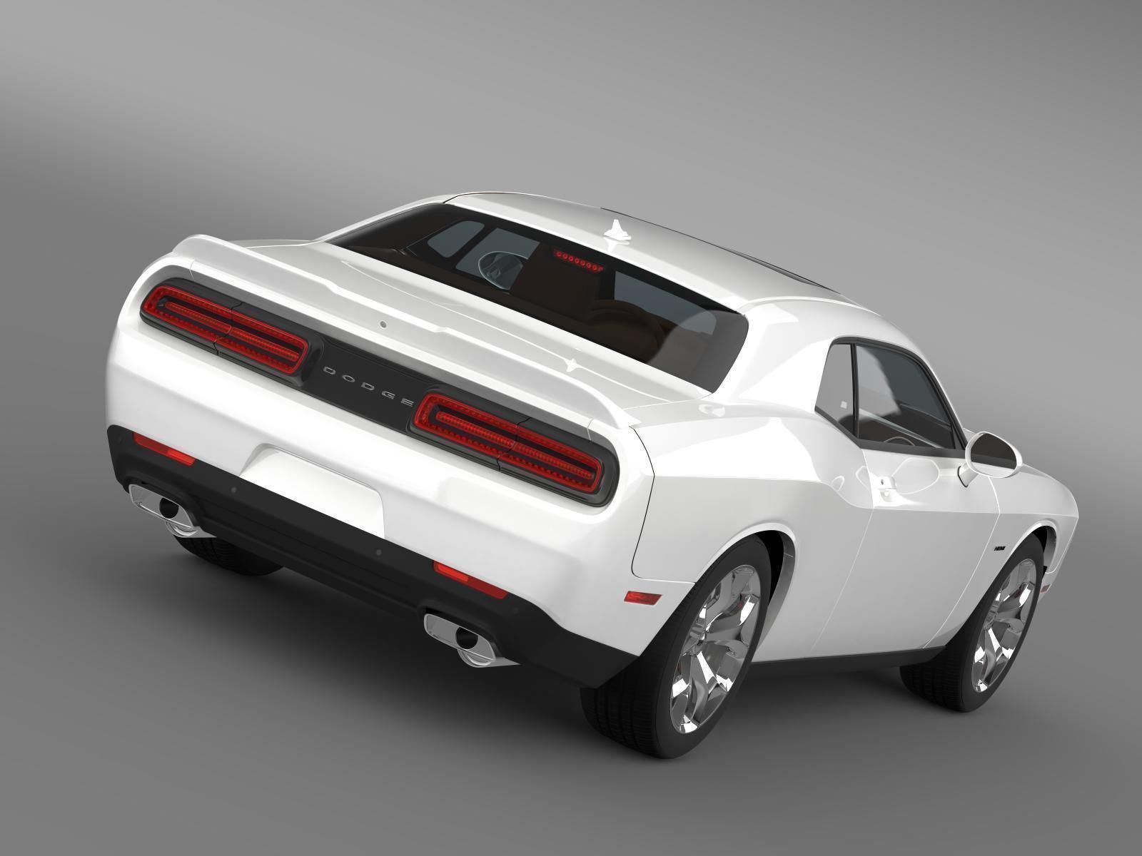 Dodge Challenger RT LC 2015 3D model_2