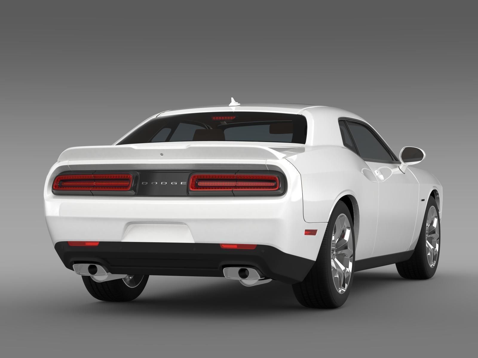 Dodge Challenger RT LC 2015 3D model_8