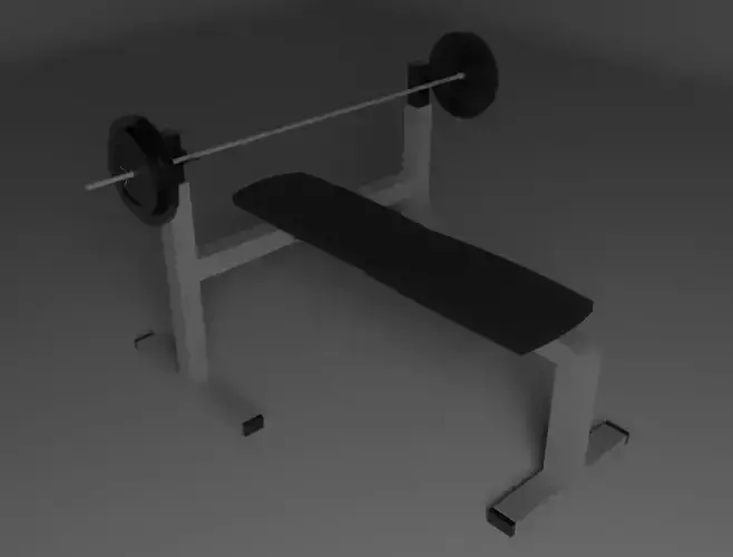 Gym Bench Press 