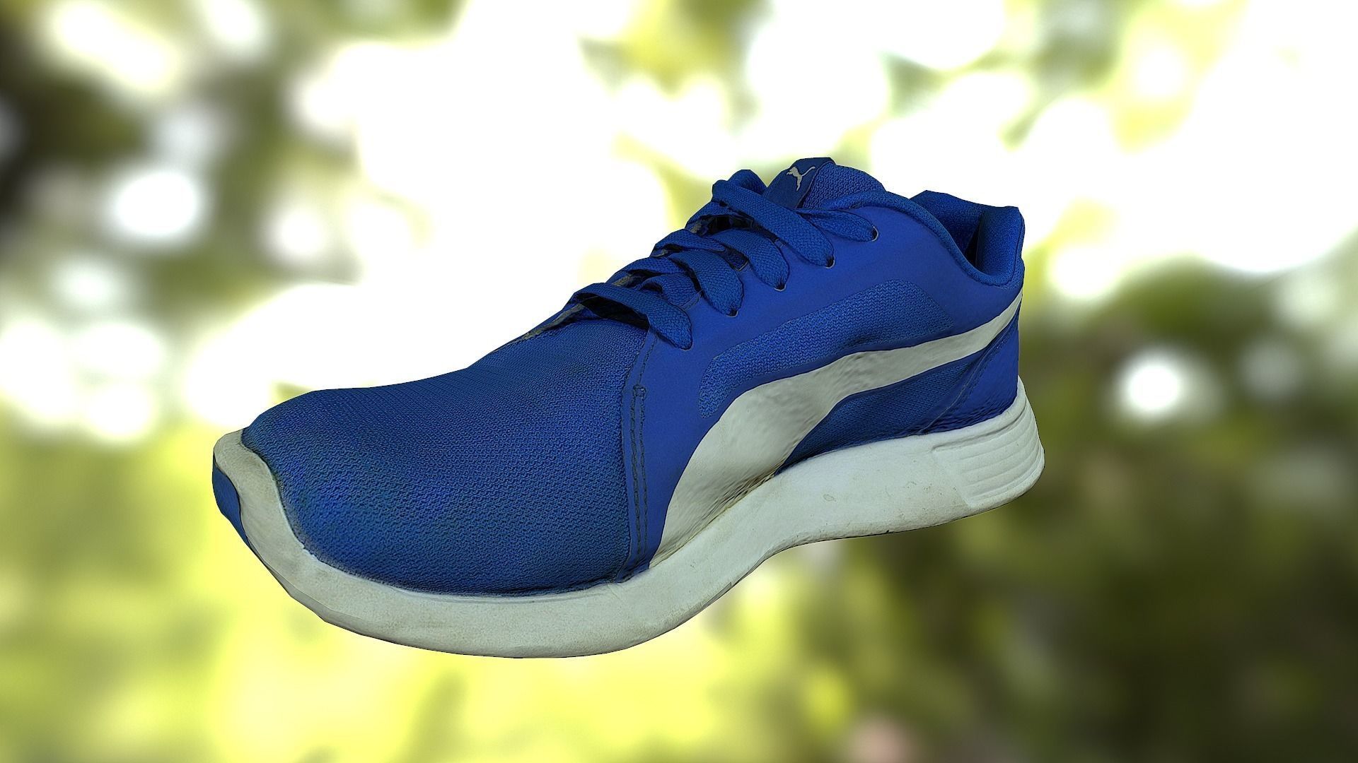 Sneaker 3D model low poly running shoe Low-poly 3D model_8