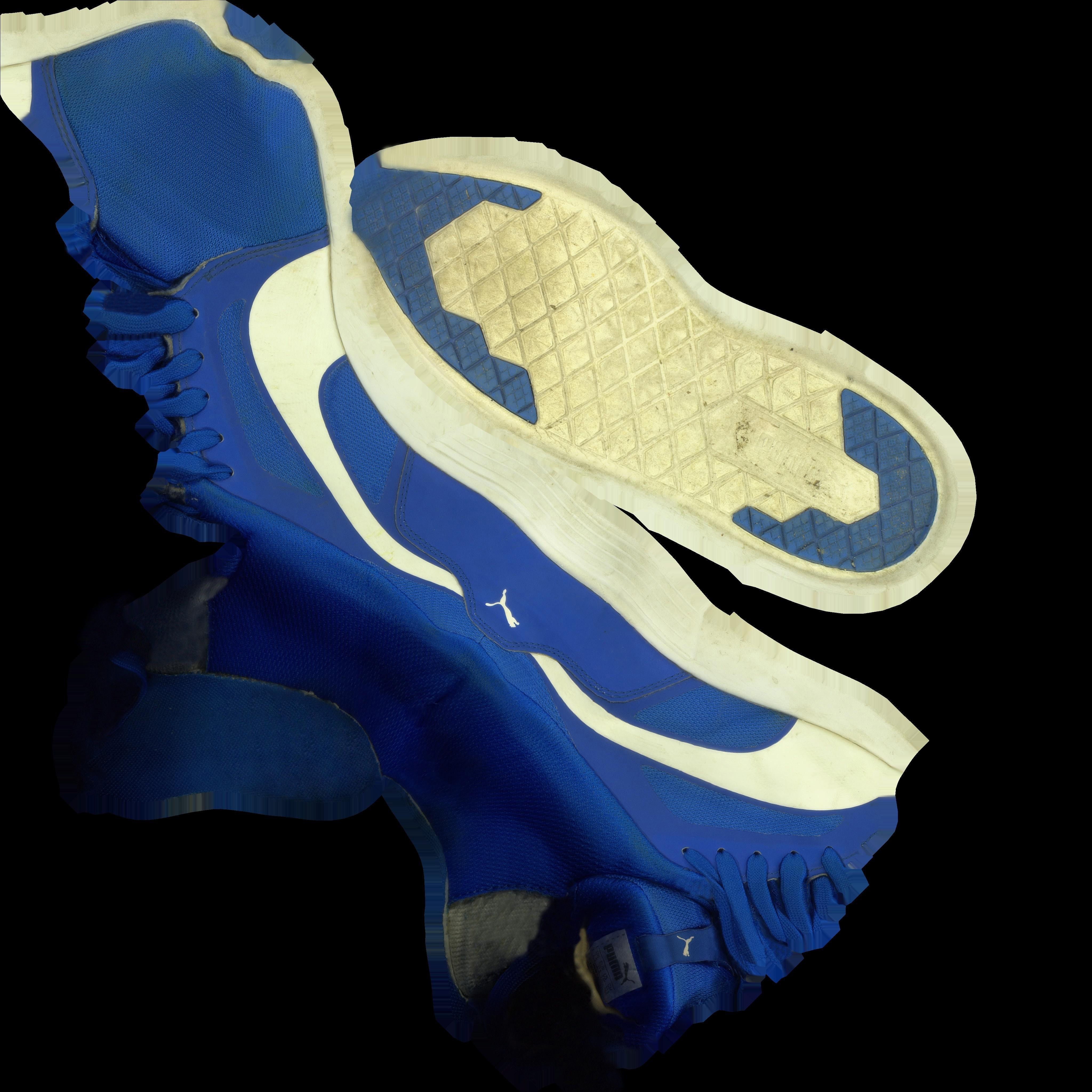 Sneaker 3D model low poly running shoe Low-poly 3D model_16