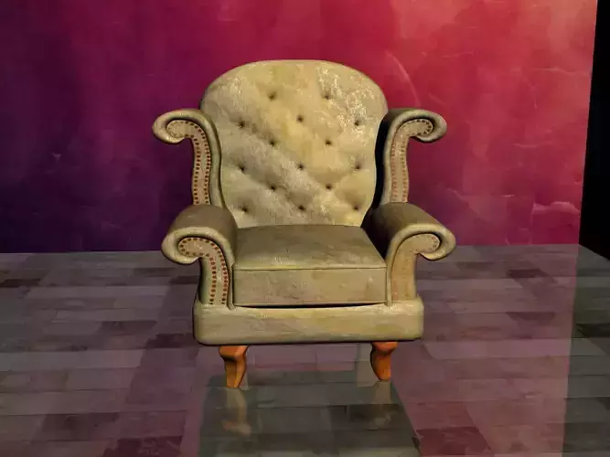 Luxury-Chair old wingback chair