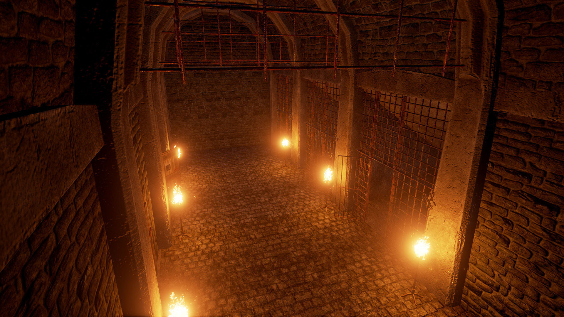 Modular Dungeon PBR Low-poly 3D model_4