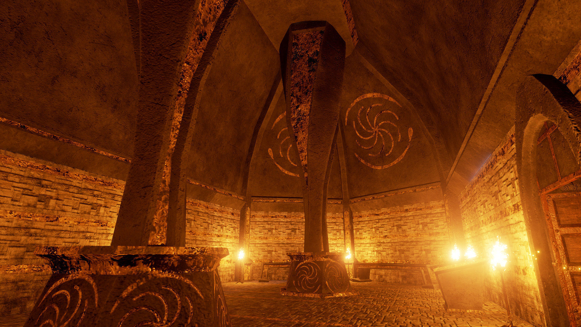 Modular Dungeon PBR Low-poly 3D model_9