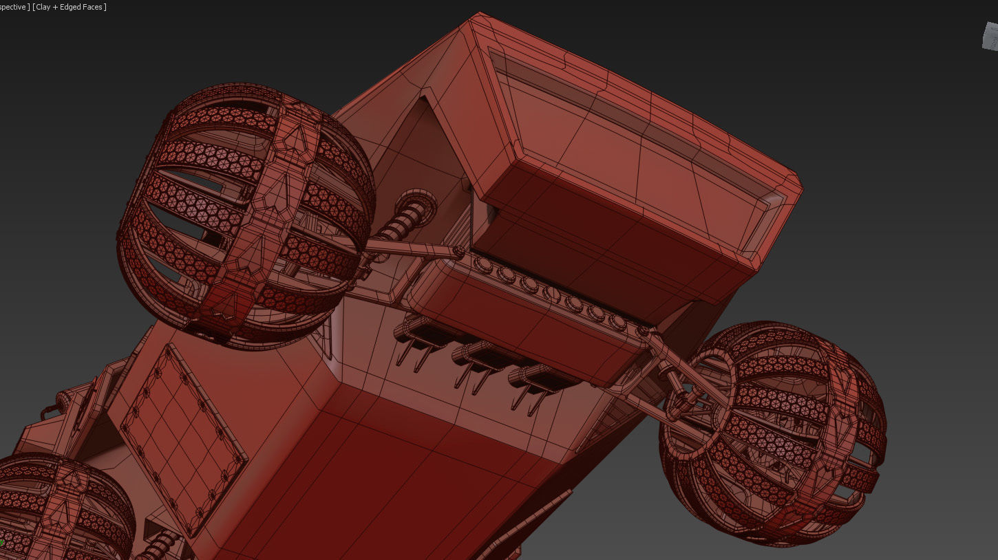 Mars Rover NASA prototype 3D model_11