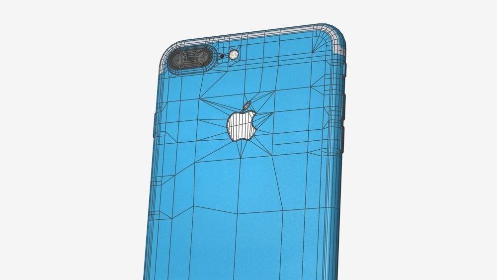 iPhone 7 and iPhone 7 Plus 4K Textures 9 Colors 3D model_26