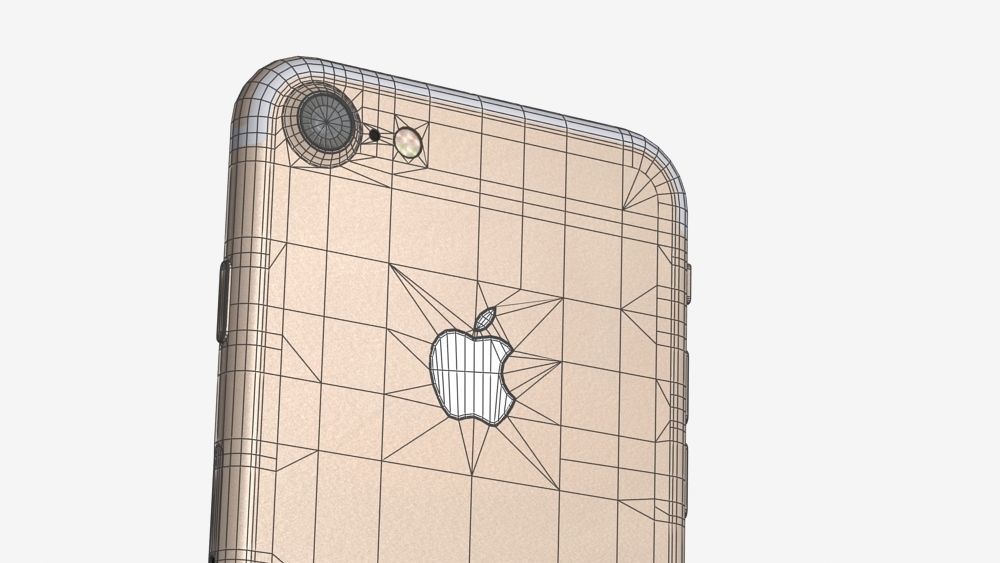 iPhone 7 and iPhone 7 Plus 4K Textures 9 Colors 3D model_22