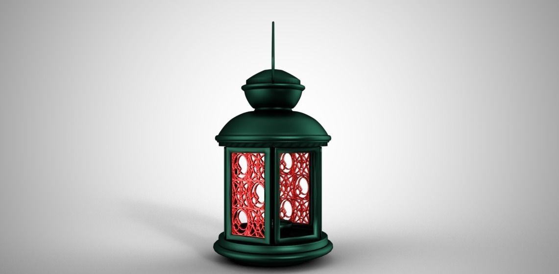Oriental Lantern 3D model_0