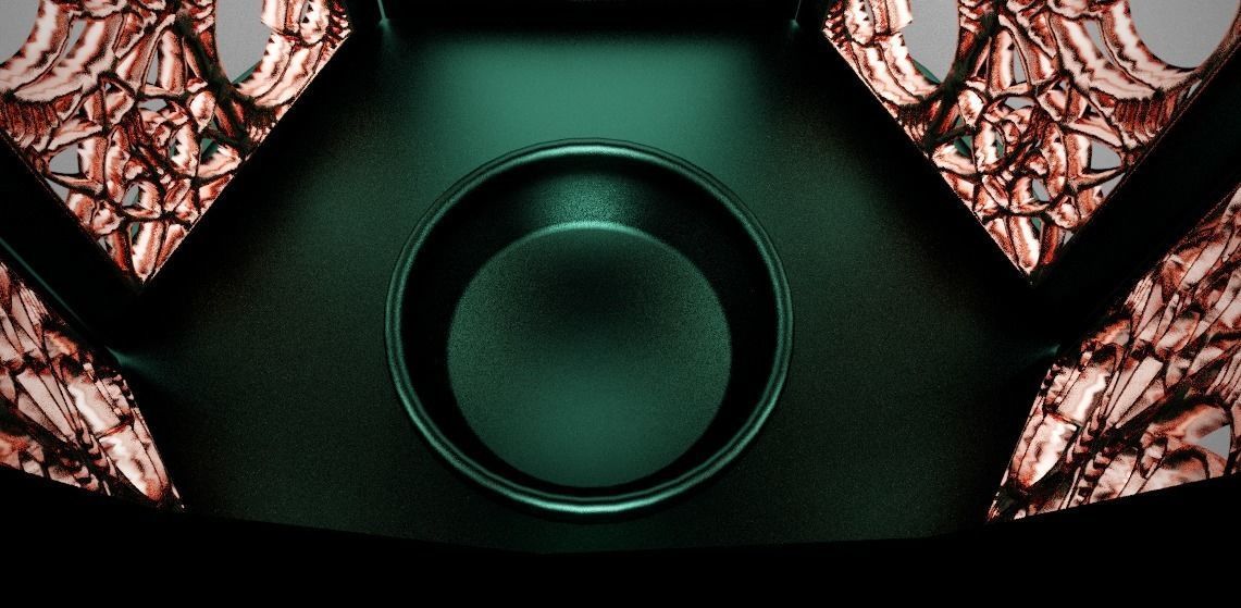 Oriental Lantern 3D model_7