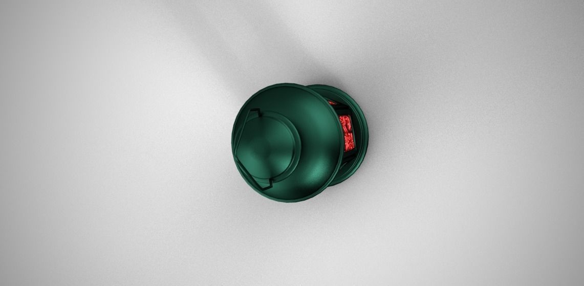 Oriental Lantern 3D model_4