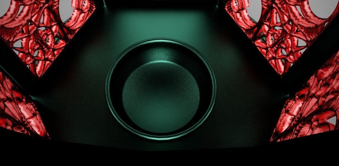 Oriental Lantern 3D model_8