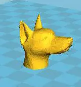 Doberman pencil figures 3D print model