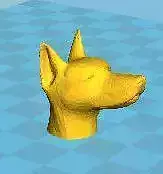 Doberman pencil figures 3D print model