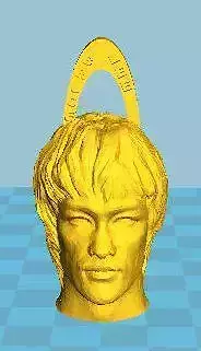 Bruce Lee keychain