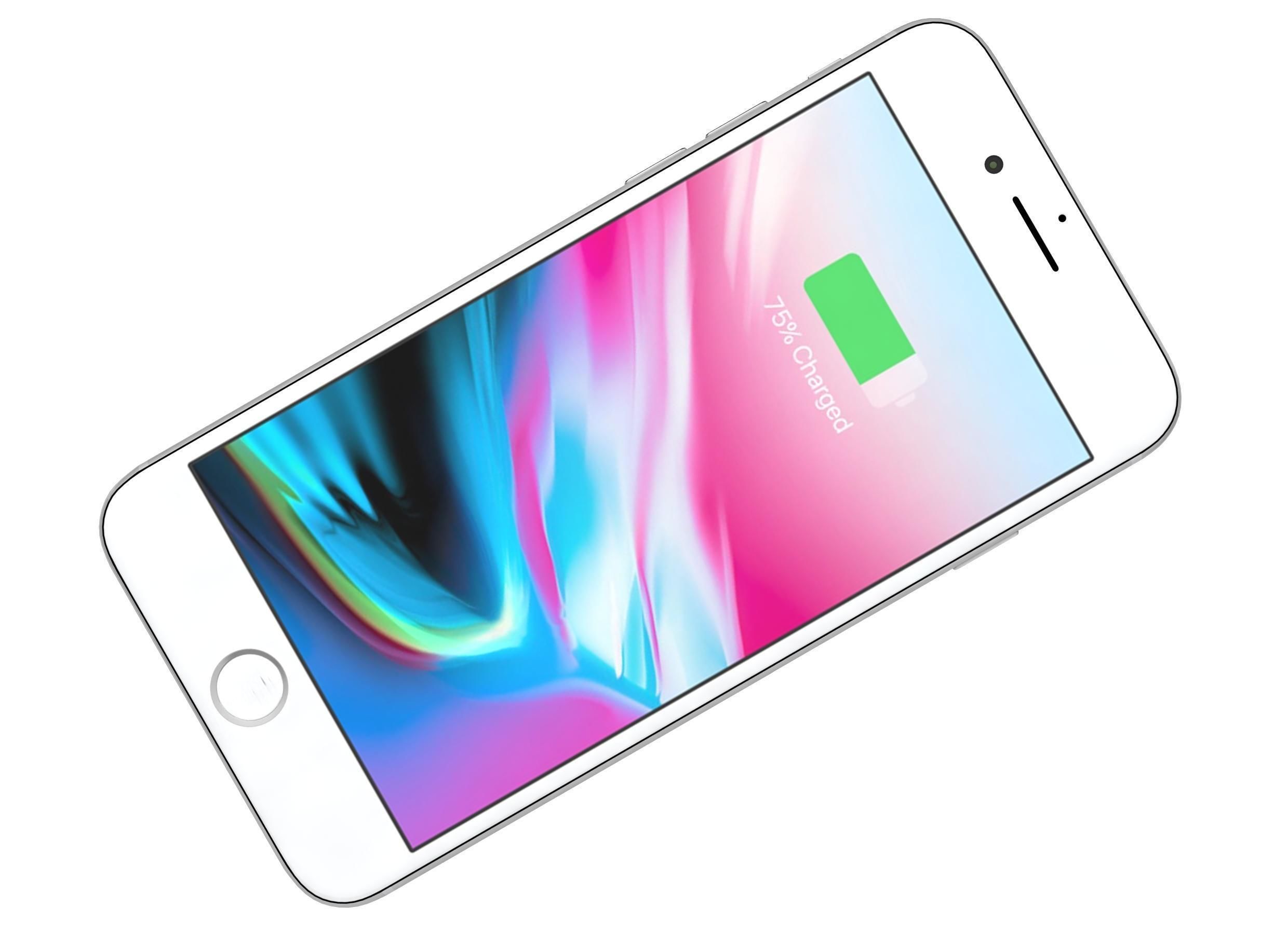 Apple iPhone 8 All Colors 3D model_14