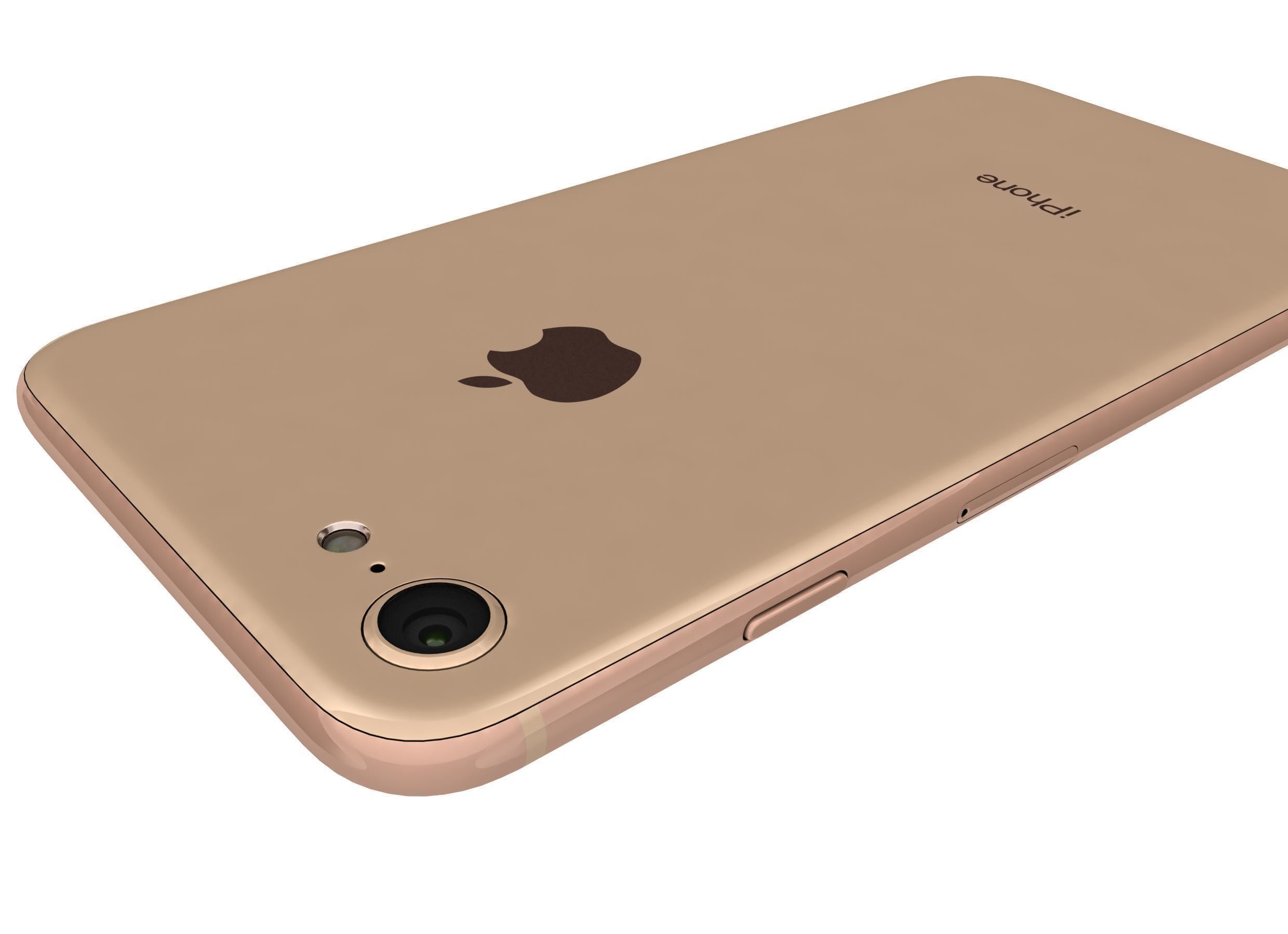 Apple iPhone 8 All Colors 3D model_29