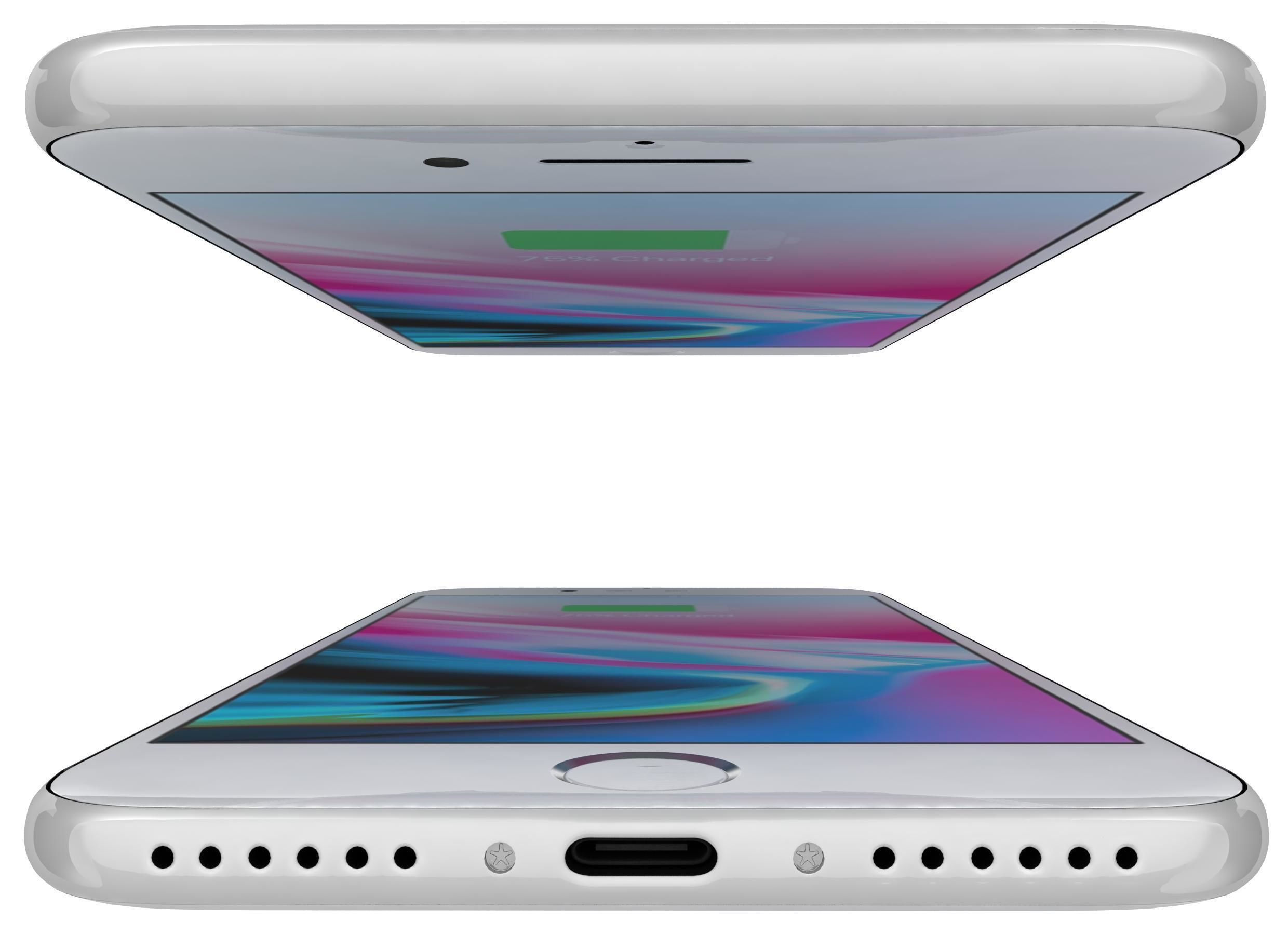 Apple iPhone 8 All Colors 3D model_6