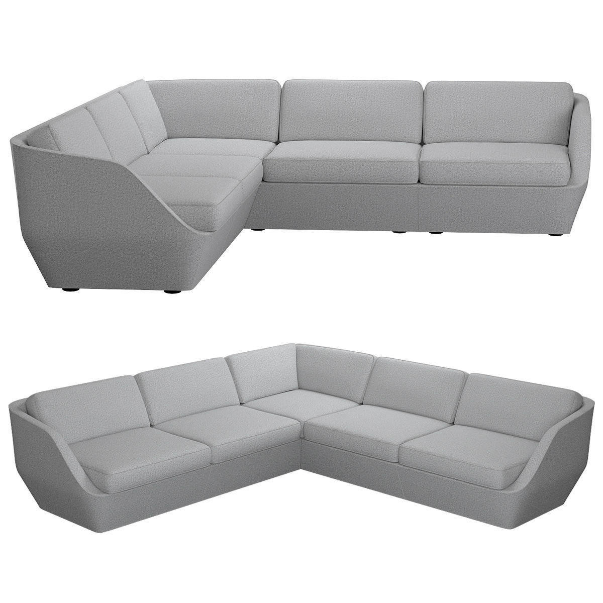 Bernhardt Design Cinema Sofa 3D model