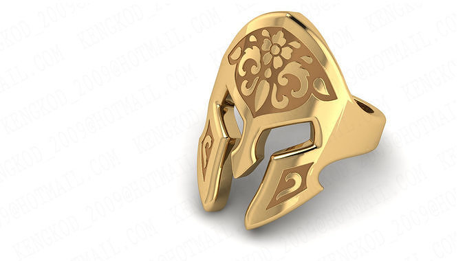kengkod24 legend of zelda spartan ring 3D print model