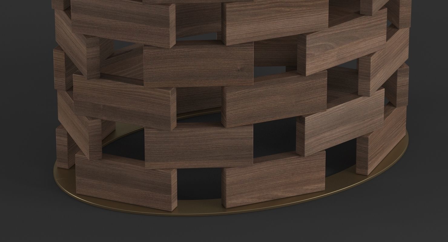 Tonin Casa Table Colosseo 3D model_4