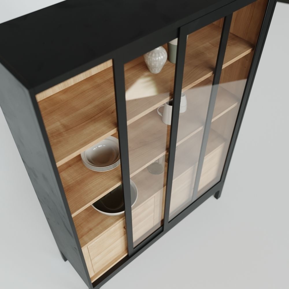 Pinch Design Joyce Cabinet Low-poly 3D model_1