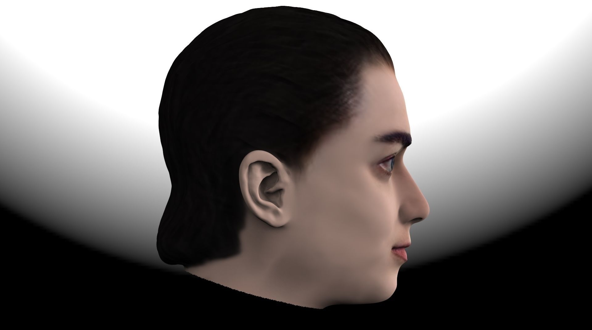 Arya Stark Game of Thrones 3D model_6