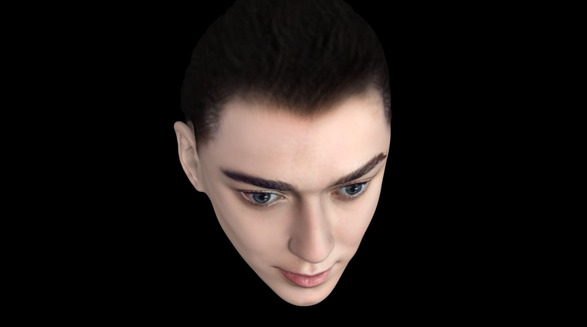 Arya Stark Game of Thrones 3D model_3