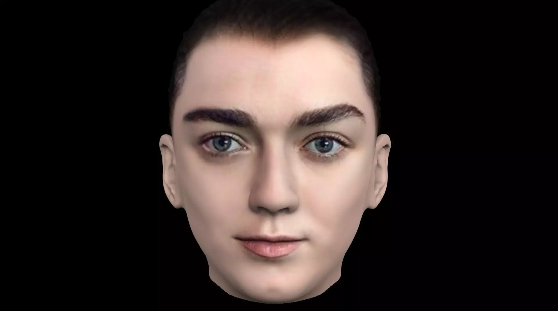 Arya Stark Game of Thrones 3D model_0