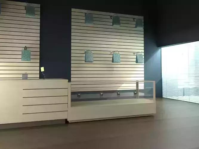 Mobile Shop 3D model