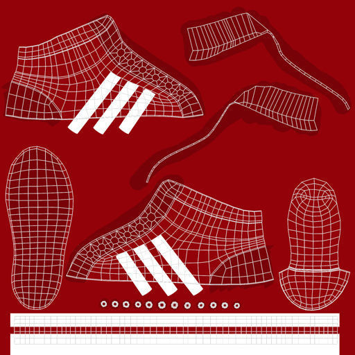 cartoony girl mery 3D model_35