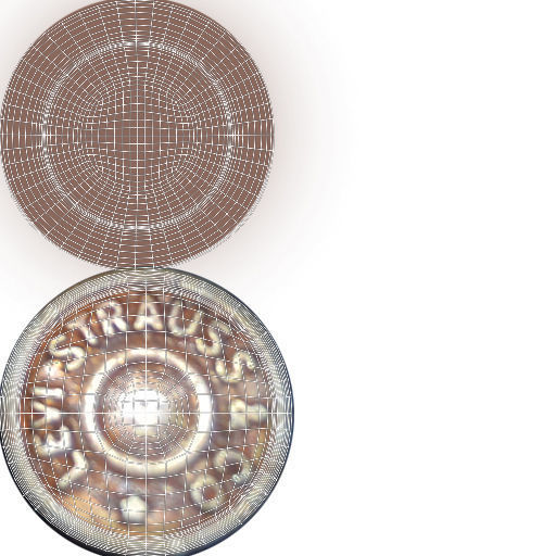 cartoony girl mery 3D model_37