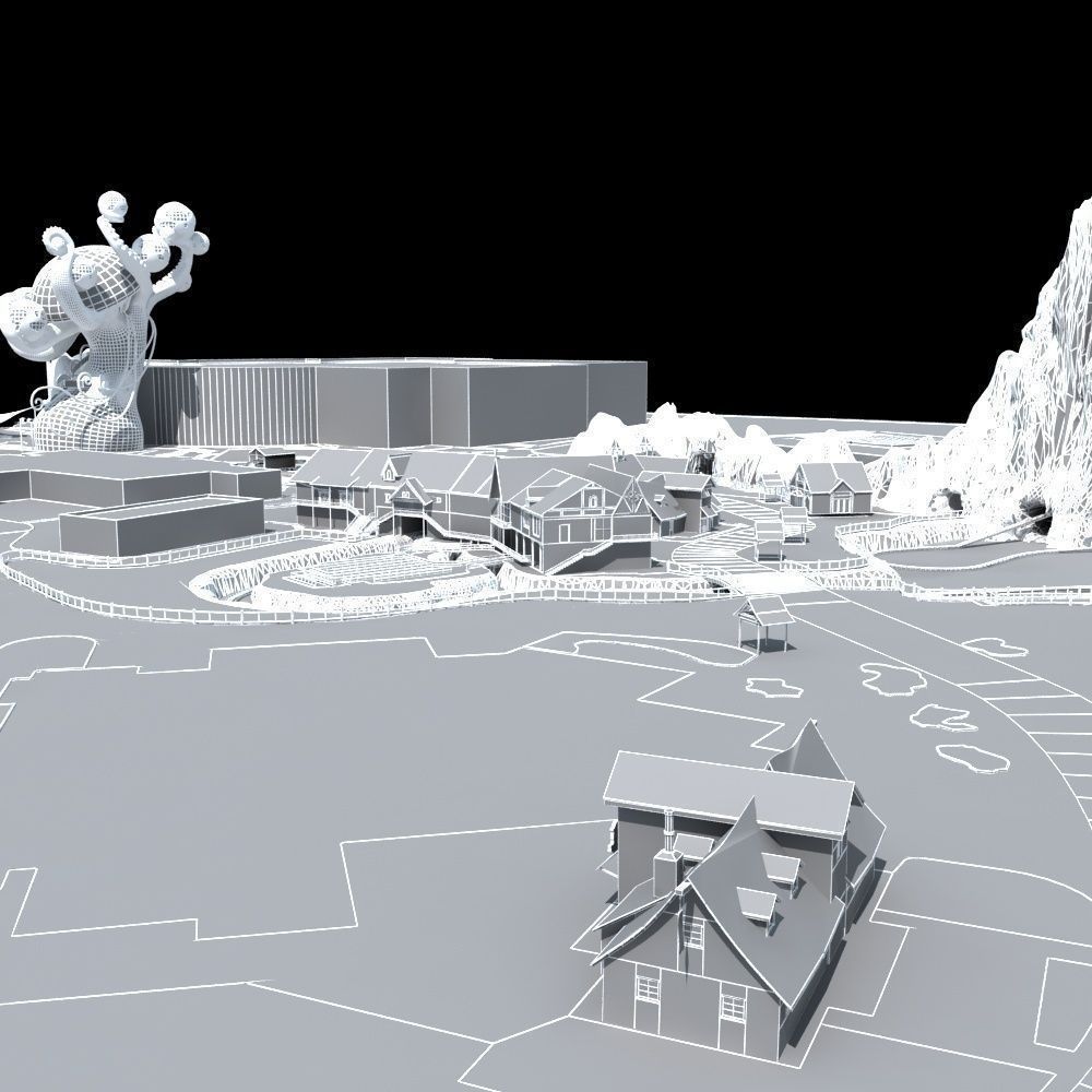 Amusement Park 3D model_25