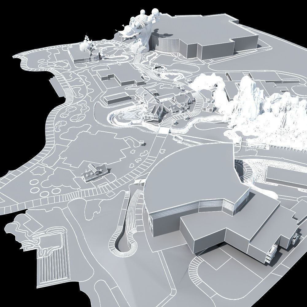 Amusement Park 3D model_21