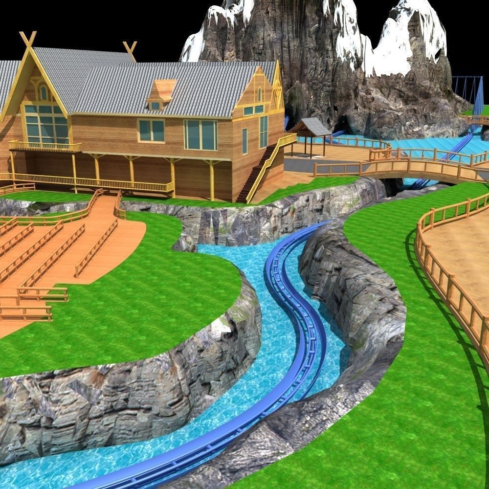 Amusement Park 3D model_17